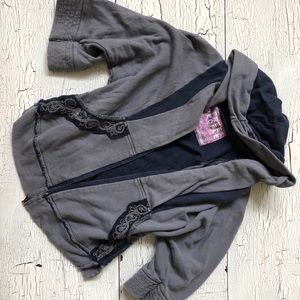 Free People Navy sweatshirt